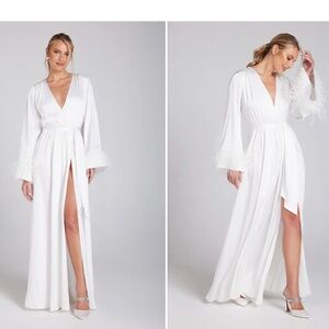 RARE Nadine Merabi Lilah White Dress Size Small